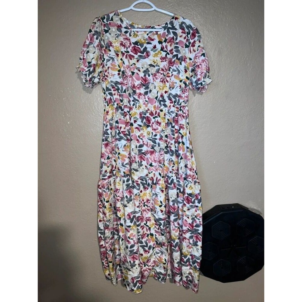 0XL floral dress